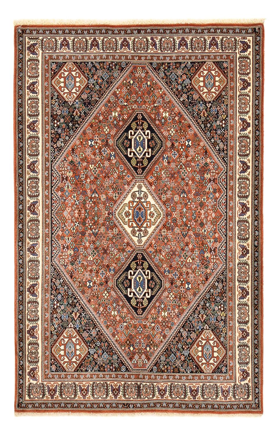 Gabbeh Rug - Kashkuli Perser - 212 x 139 cm - rust