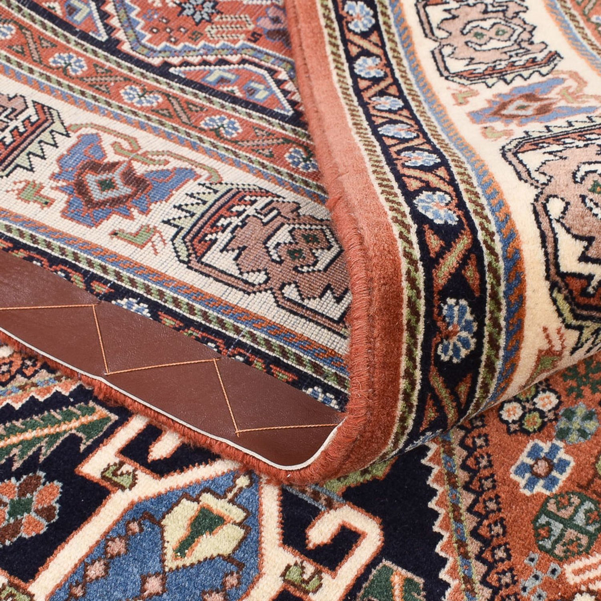 Gabbeh Rug - Kashkuli Perser - 212 x 139 cm - rust