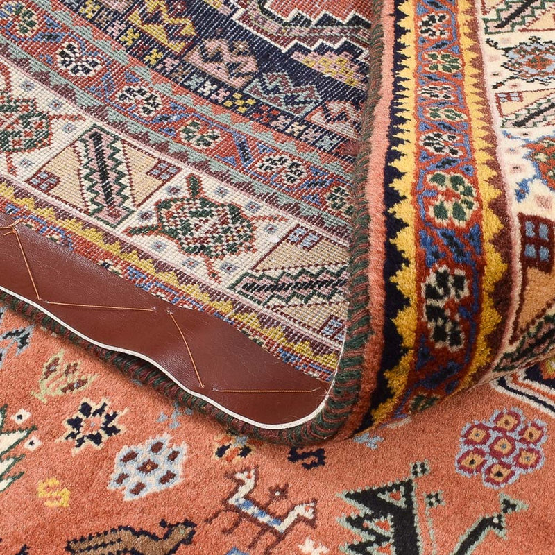 Gabbeh Rug - Kashkuli Perser - 202 x 152 cm - light red