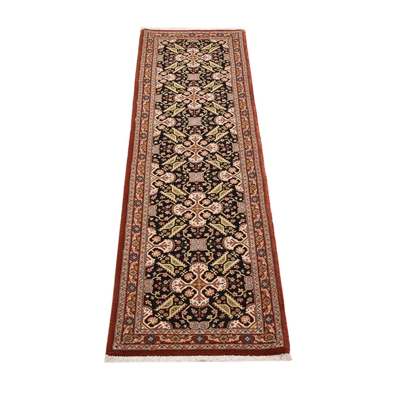 Runner Perser Rug - Ghom - Royal - 201 x 52 cm - dark beige