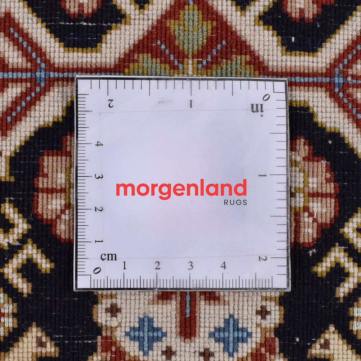 Runner Perser Rug - Ghom - Royal - 201 x 52 cm - dark beige