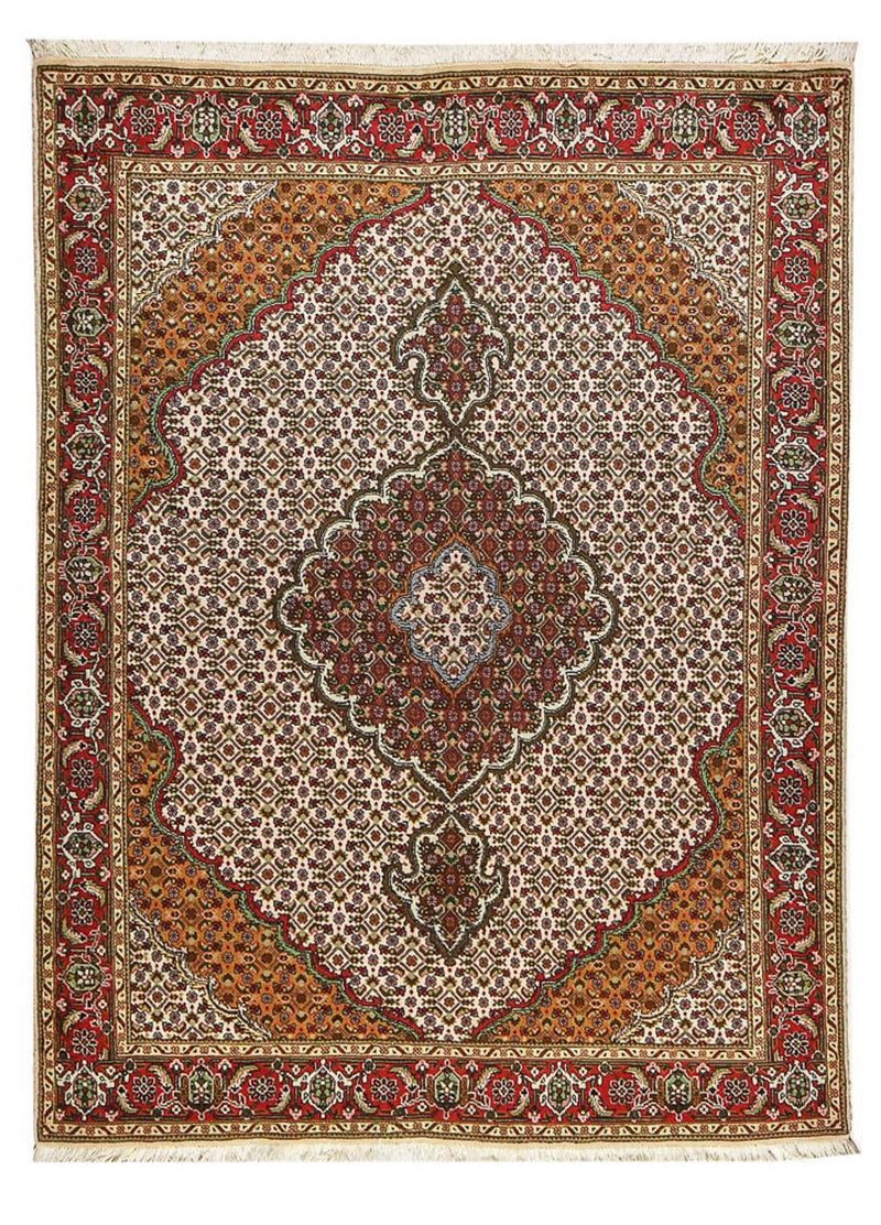 Tabriz - 40 Raj Rug 198x150cm - Persian Rugs