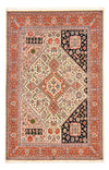 Kashkuli Rug 143x211cm - Persian Rugs - Rectangle / Multicolored / 143 x 211 cm Rectangle