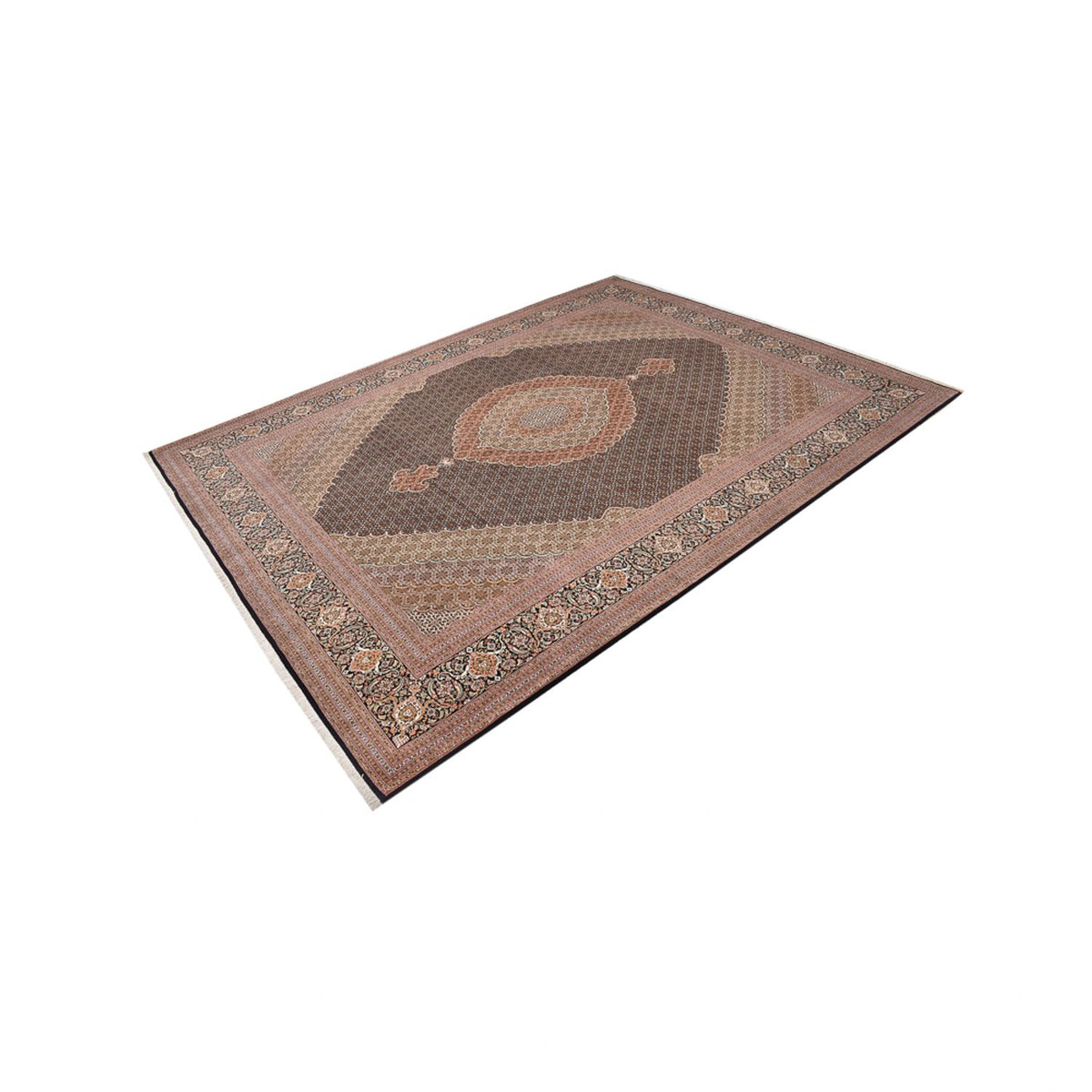 Perser Rug - Tabriz - Royal - 394 x 302 cm - dark beige