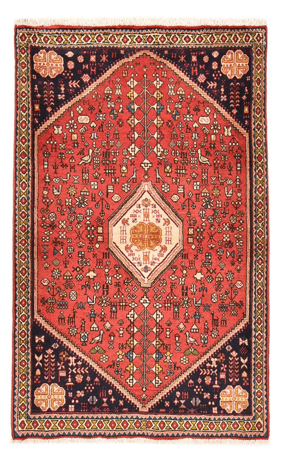 Perser Rug - Nomadic - 148 x 97 cm - red