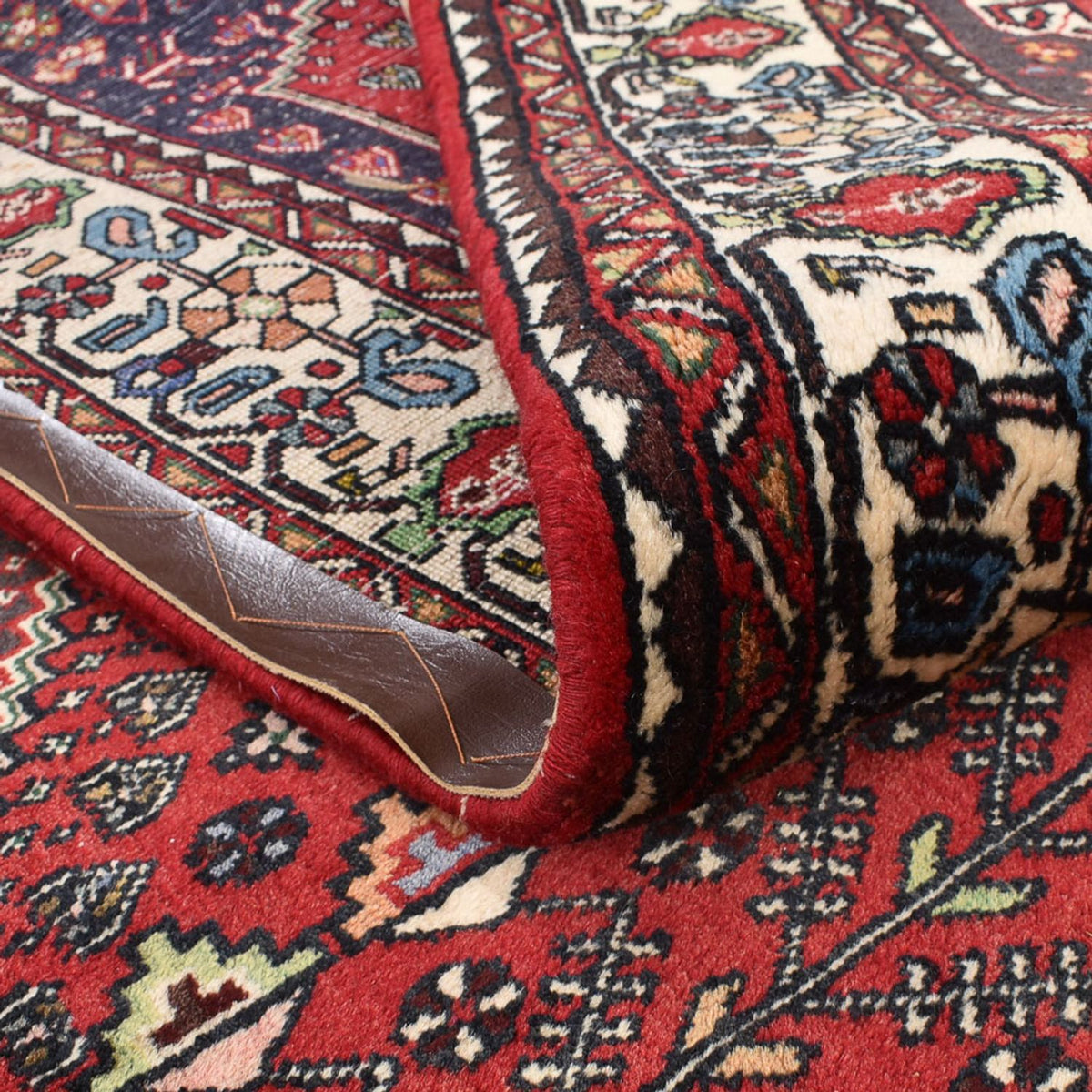 Perser Rug - Nomadic - 220 x 213 cm - red