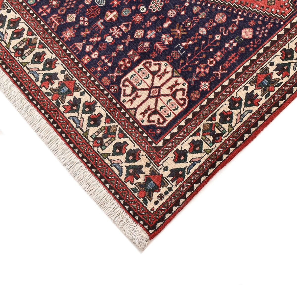 Perser Rug - Nomadic square  - 199 x 198 cm - red