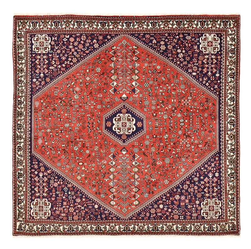 Perser Rug - Nomadic square  - 202 x 201 cm - red