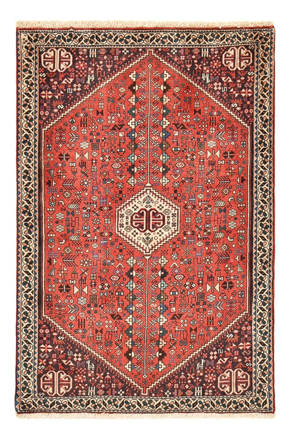 Perser Rug - Nomadic - 142 x 95 cm - red
