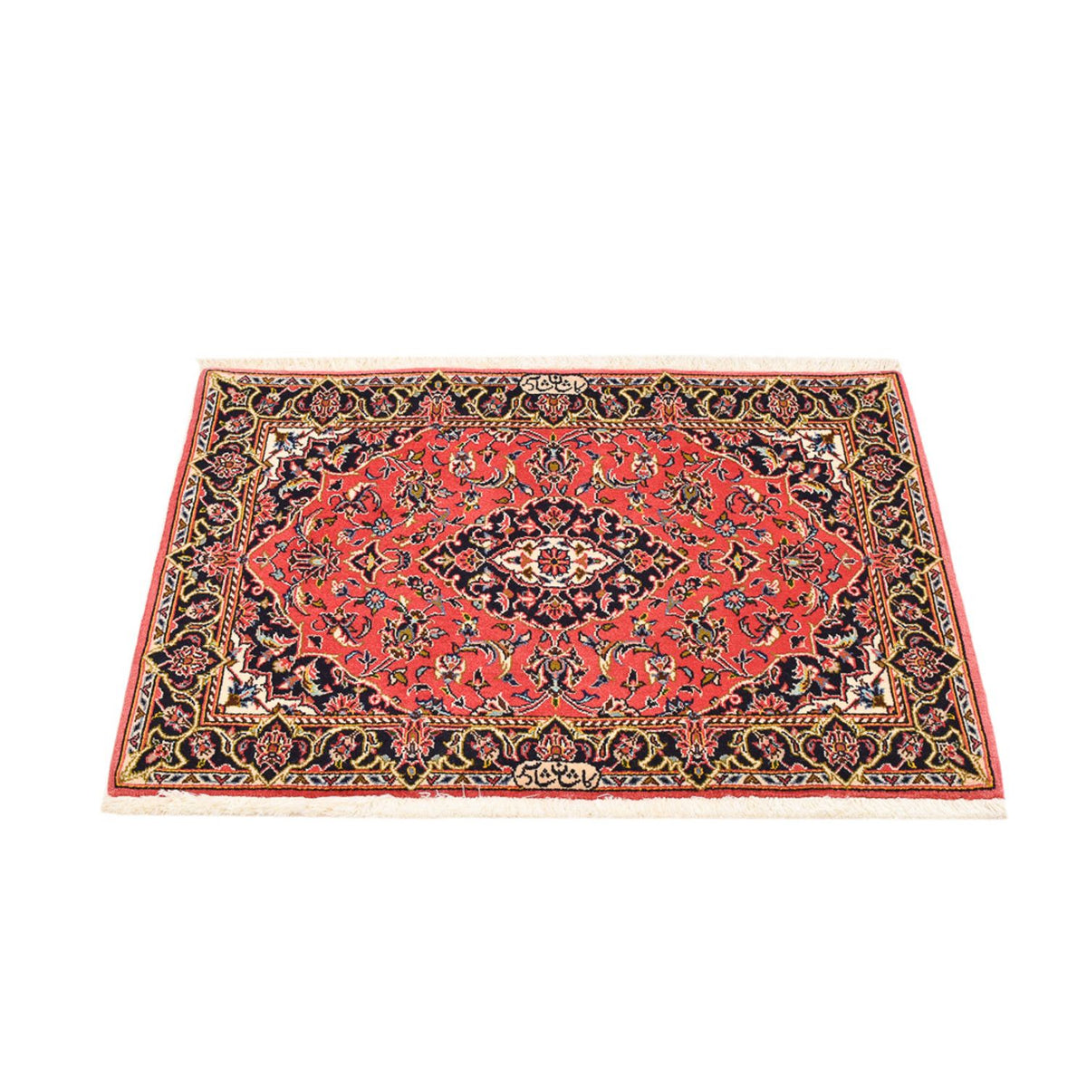 Perser Rug - Keshan - 100 x 70 cm - red