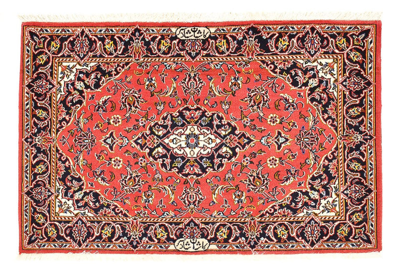 Perser Rug - Keshan - 100 x 70 cm - red