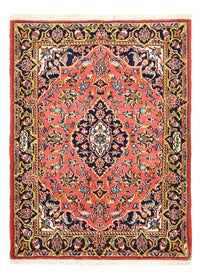 Perser Rug - Keshan - 100 x 70 cm - light red