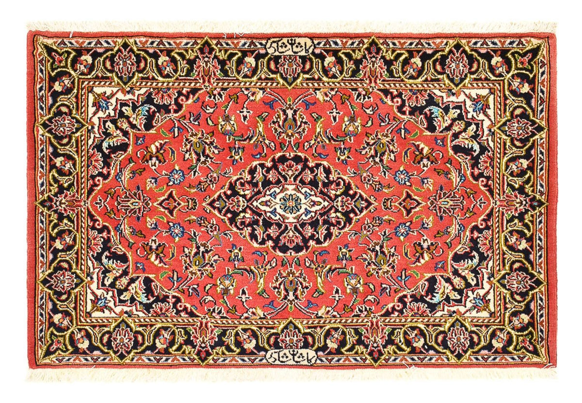 Perser Rug - Keshan - 100 x 70 cm - red