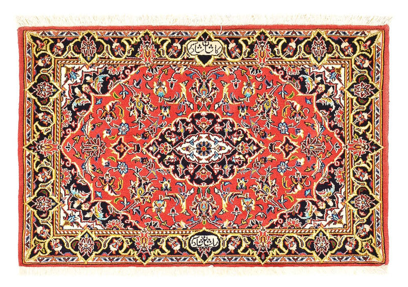 Perser Rug - Keshan - 100 x 70 cm - red