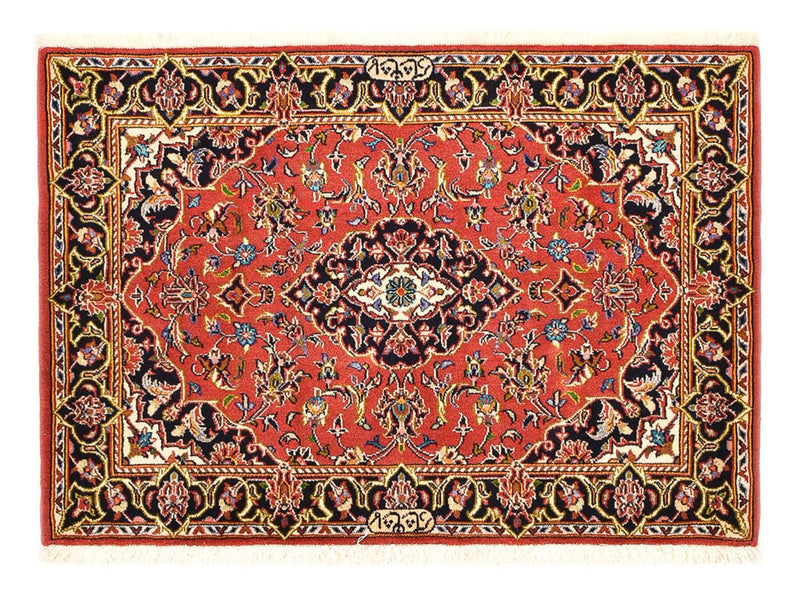 Perser Rug - Keshan - 100 x 70 cm - red