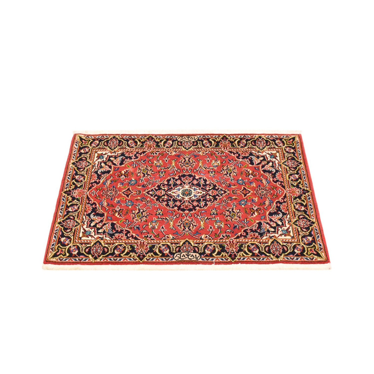Perser Rug - Keshan - 100 x 70 cm - red