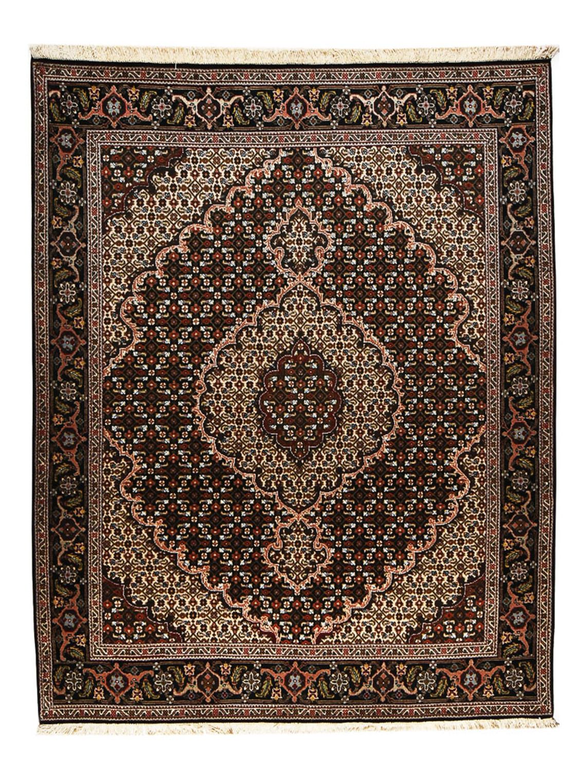 Perser Rug - Tabriz - Royal - 200 x 151 cm - dark brown