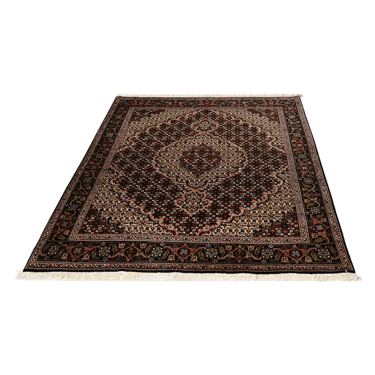Perser Rug - Tabriz - Royal - 200 x 151 cm - dark brown