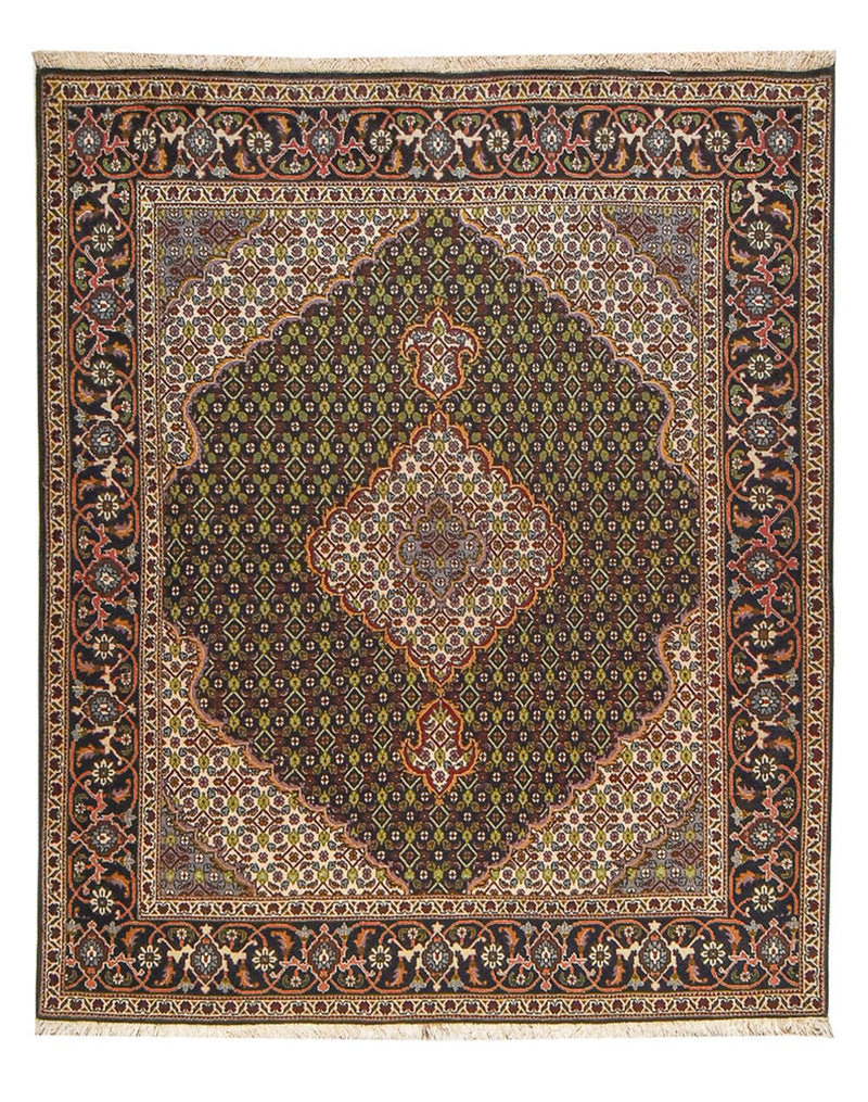 Tabriz - 40 Raj Rug 183x153cm - Persian Rugs