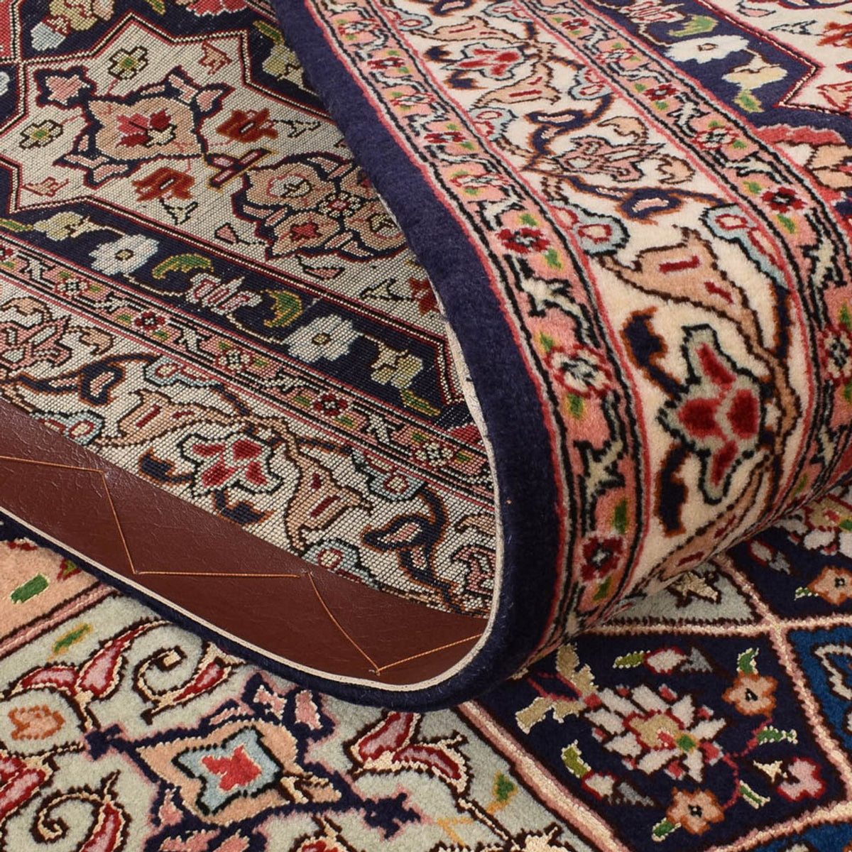 Perser Rug - Tabriz - Royal square  - 253 x 251 cm - dark beige