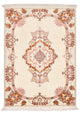 Tabriz - 50 Raj Rug 90x60cm - Persian Rugs
