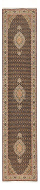 Tabriz - 50 Raj Rug 393x82cm - Persian Rugs