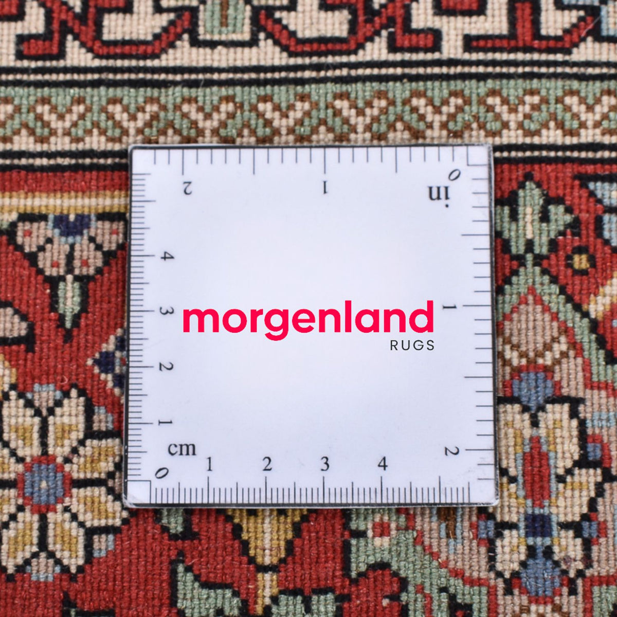 Perser Rug - Ghom - Royal - 204 x 132 cm - red