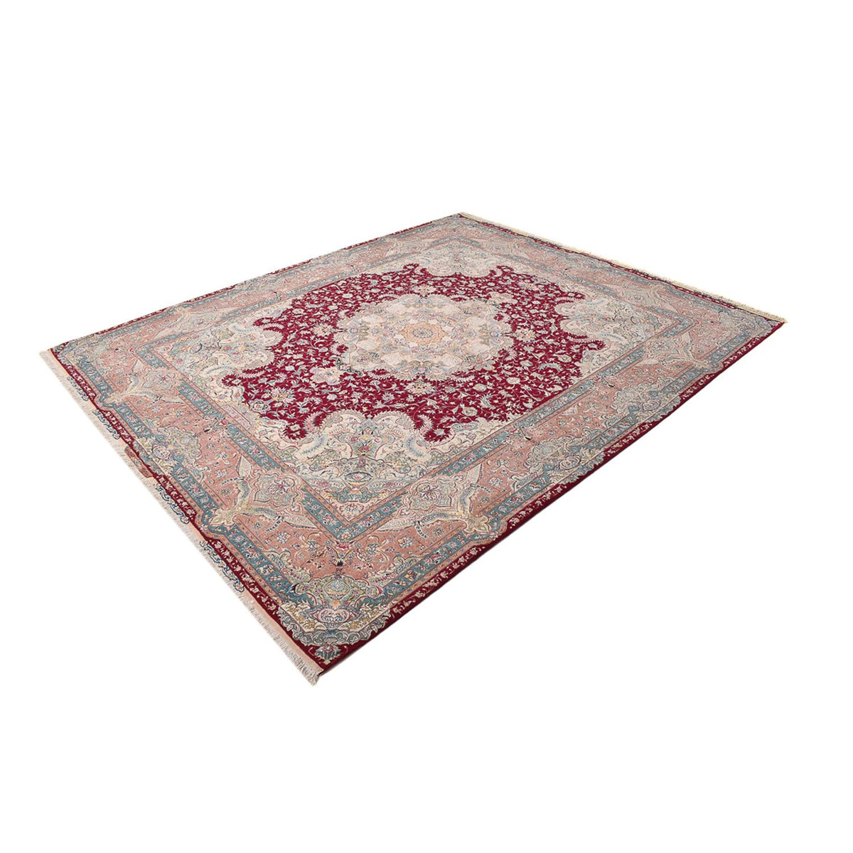 Perser Rug - Tabriz - Premium - 304 x 250 cm - red