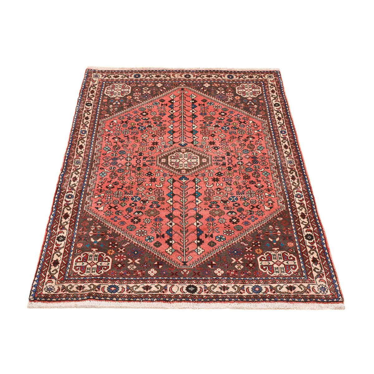 Perser Rug - Nomadic - 144 x 98 cm - light red