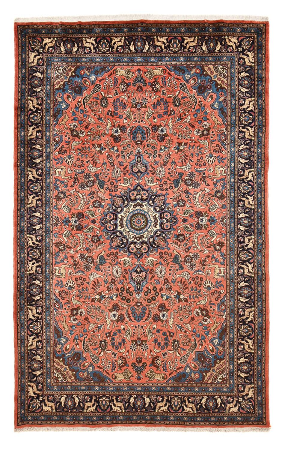 Perser Rug - Nomadic - 311 x 205 cm - light red