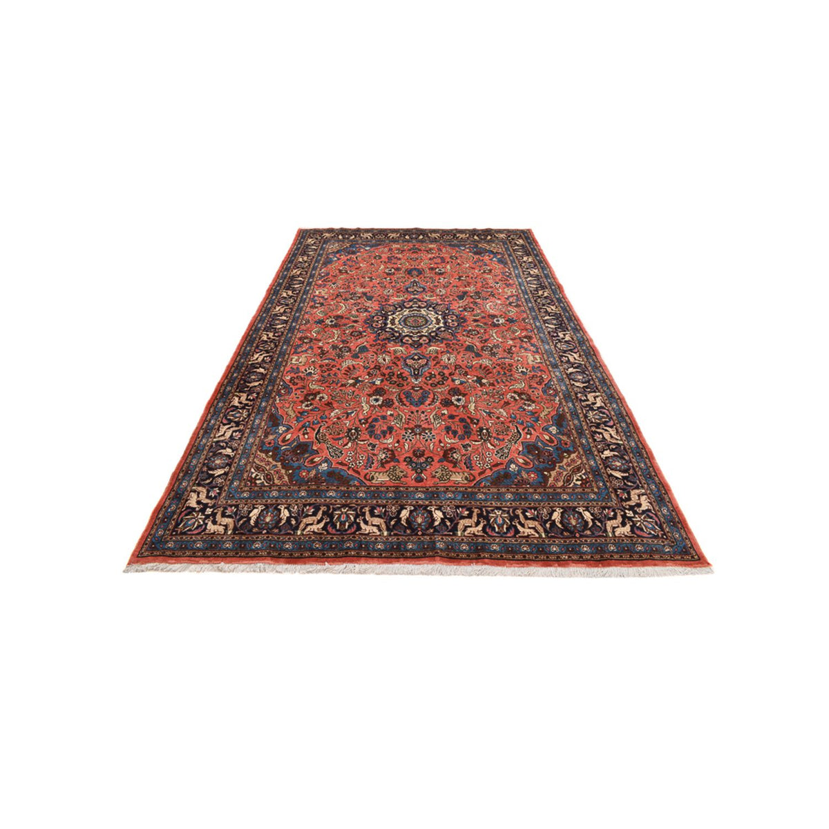 Perser Rug - Nomadic - 311 x 205 cm - light red