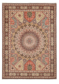 Perser Rug - Tabriz - Royal - 396 x 298 cm - dark beige