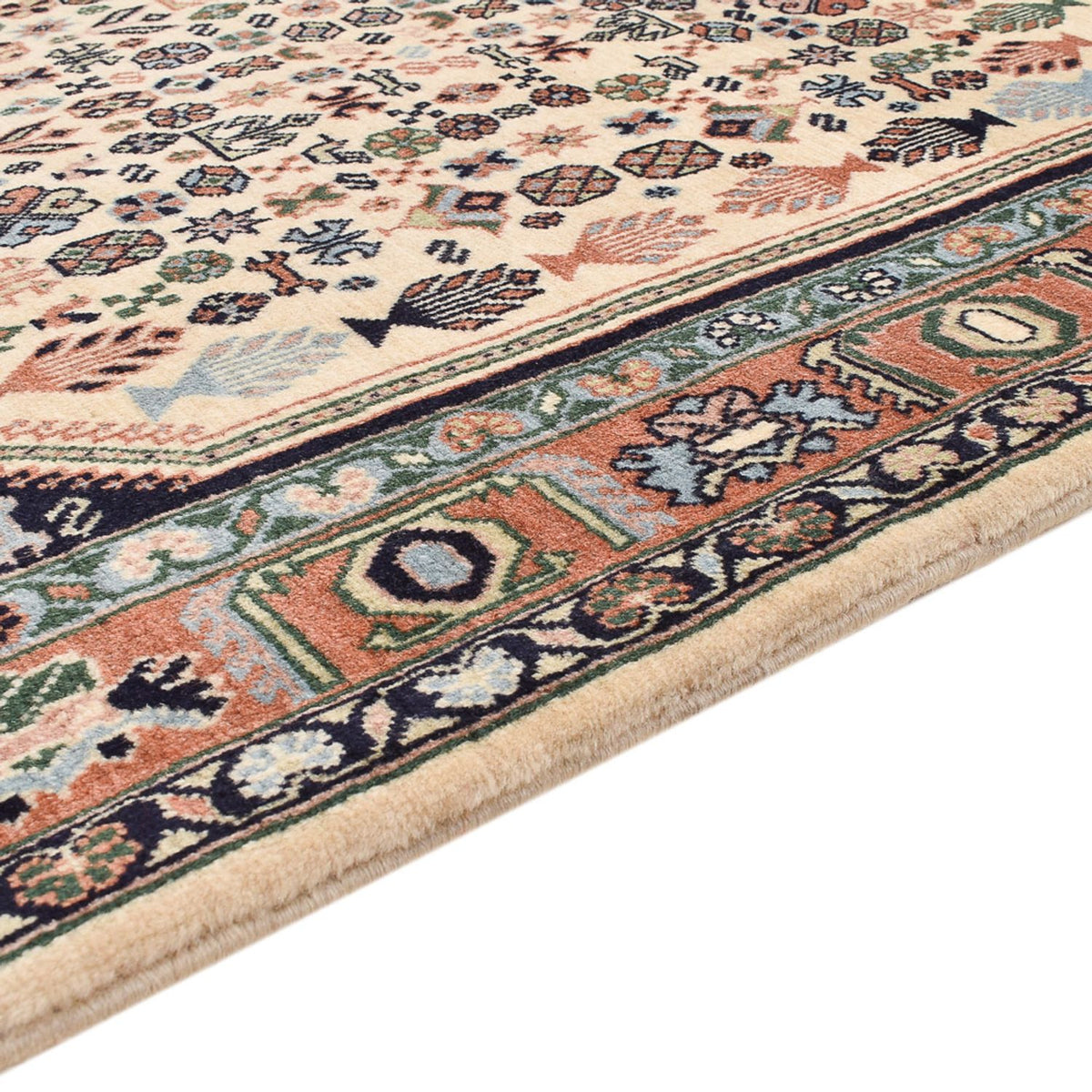 Gabbeh Rug - Kashkuli Perser - 209 x 145 cm - dark blue