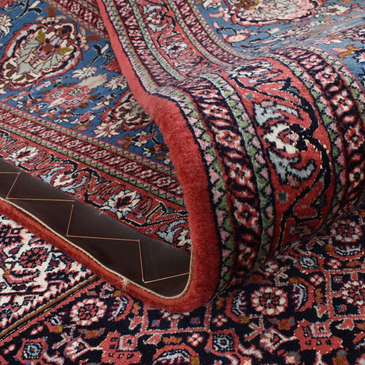 Perser Rug - Bidjar - 395 x 302 cm - dark red