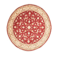Perser Rug - Tabriz - Royal round  - 200 x 200 cm - red