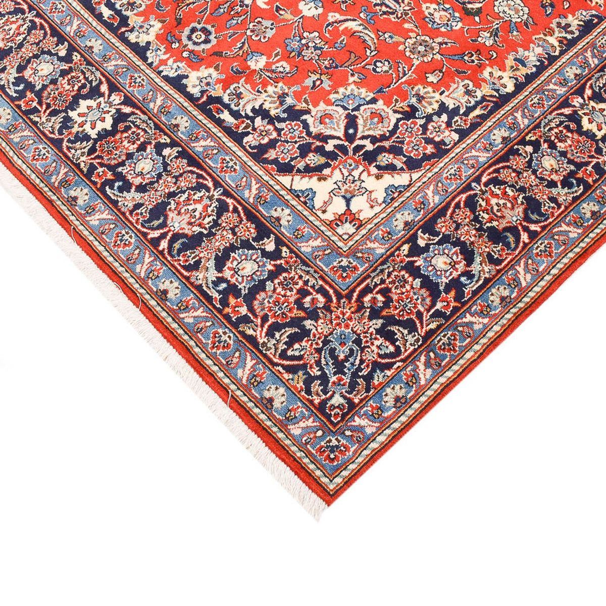 Perser Rug - Keshan - 220 x 141 cm - red