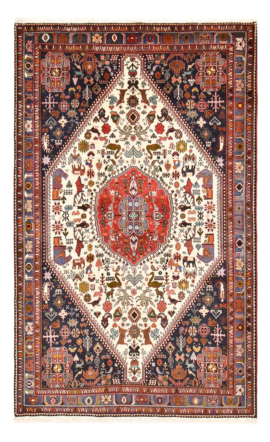 Gabbeh Rug - Kashkuli Perser - 252 x 156 cm - multicolored