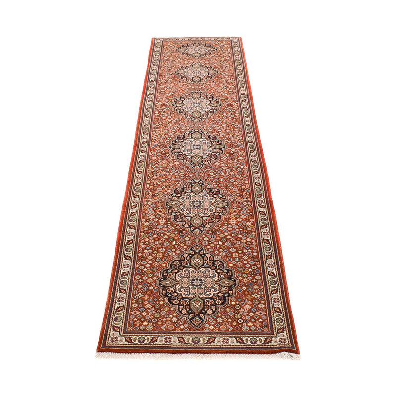 Runner Perser Rug - Ghom - 310 x 79 cm - dark beige
