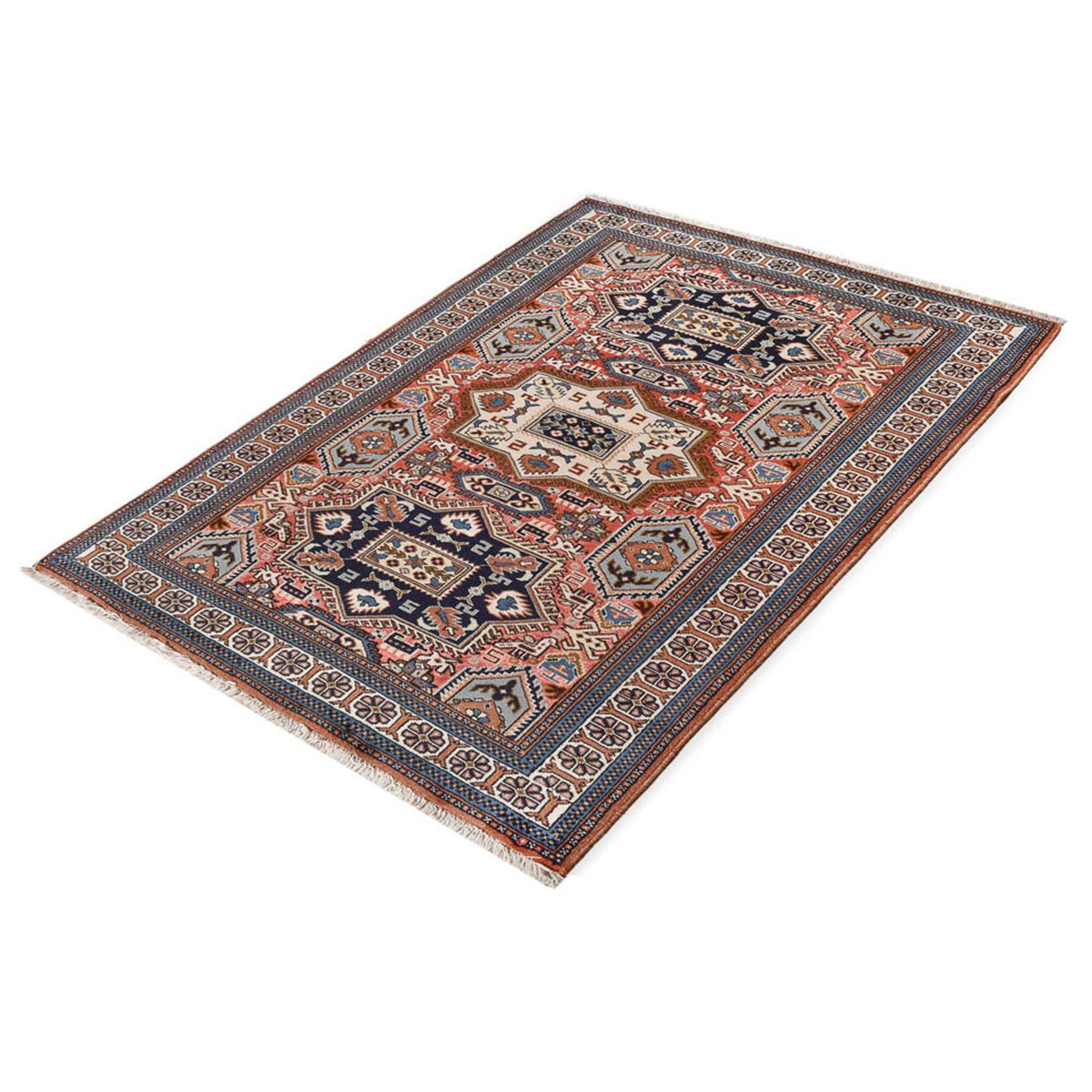 Perser Rug - Keshan - 183 x 130 cm - light red