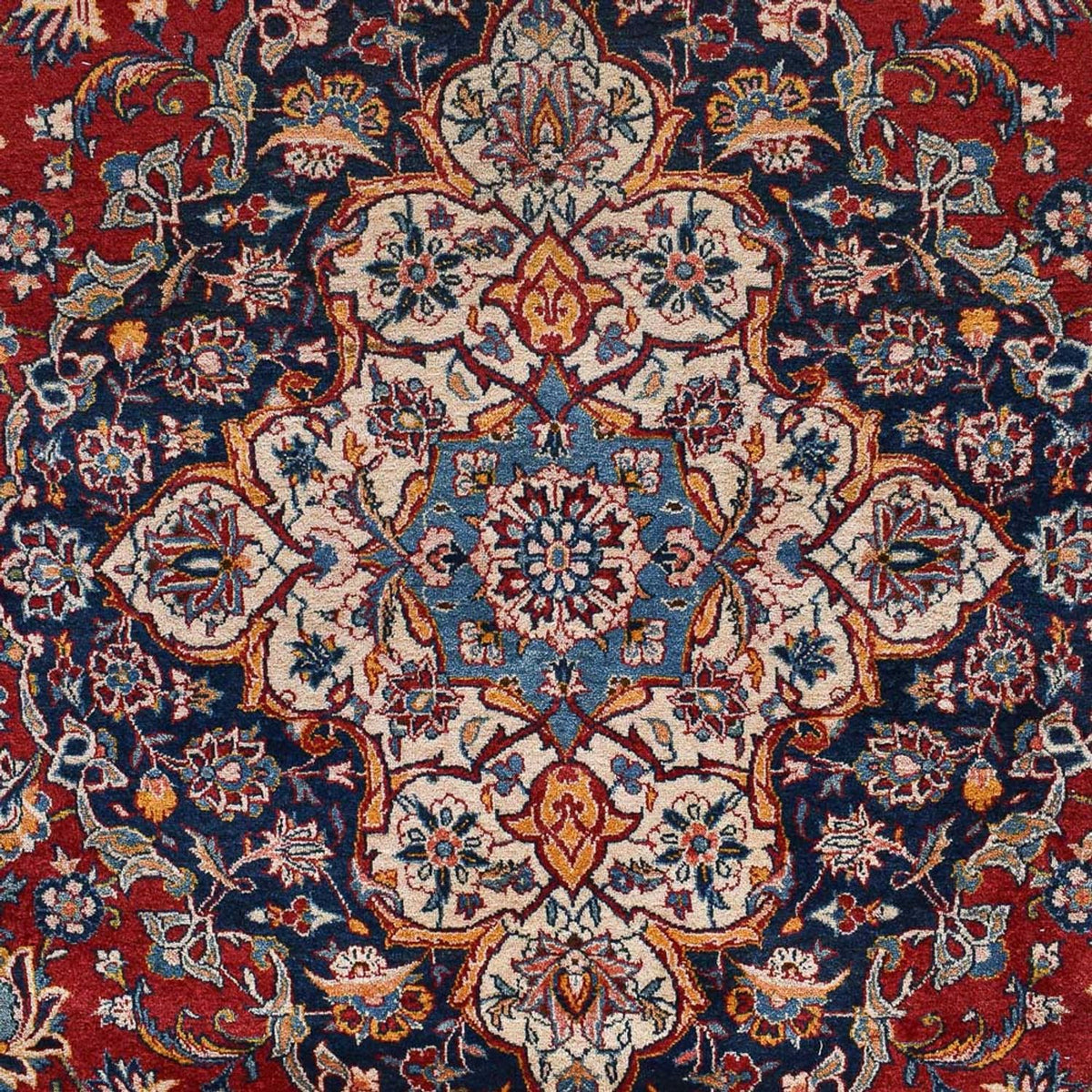 Perser Rug - Keshan - Royal - 437 x 318 cm - red