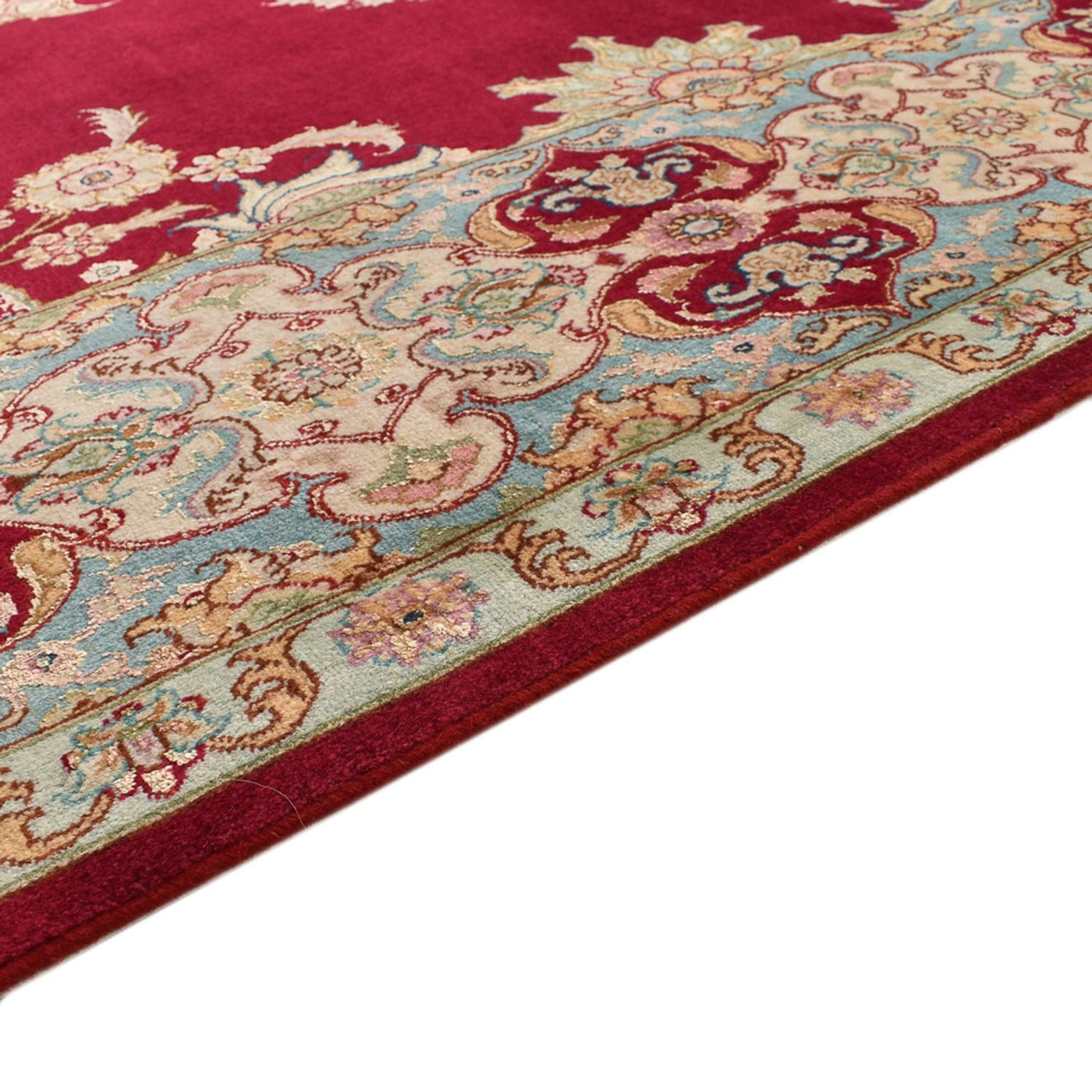 Tabriz - 50 Raj Rug 310x204cm - Persian Rugs