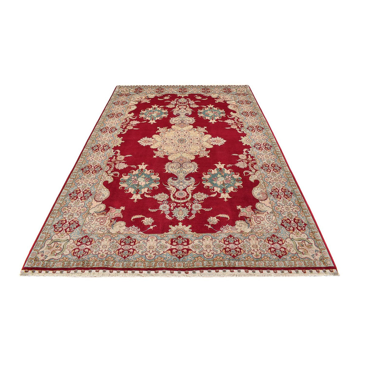 Perser Rug - Tabriz - Royal - 310 x 204 cm - red