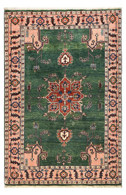 Perser Rug - Nomadic - 224 x 143 cm - green