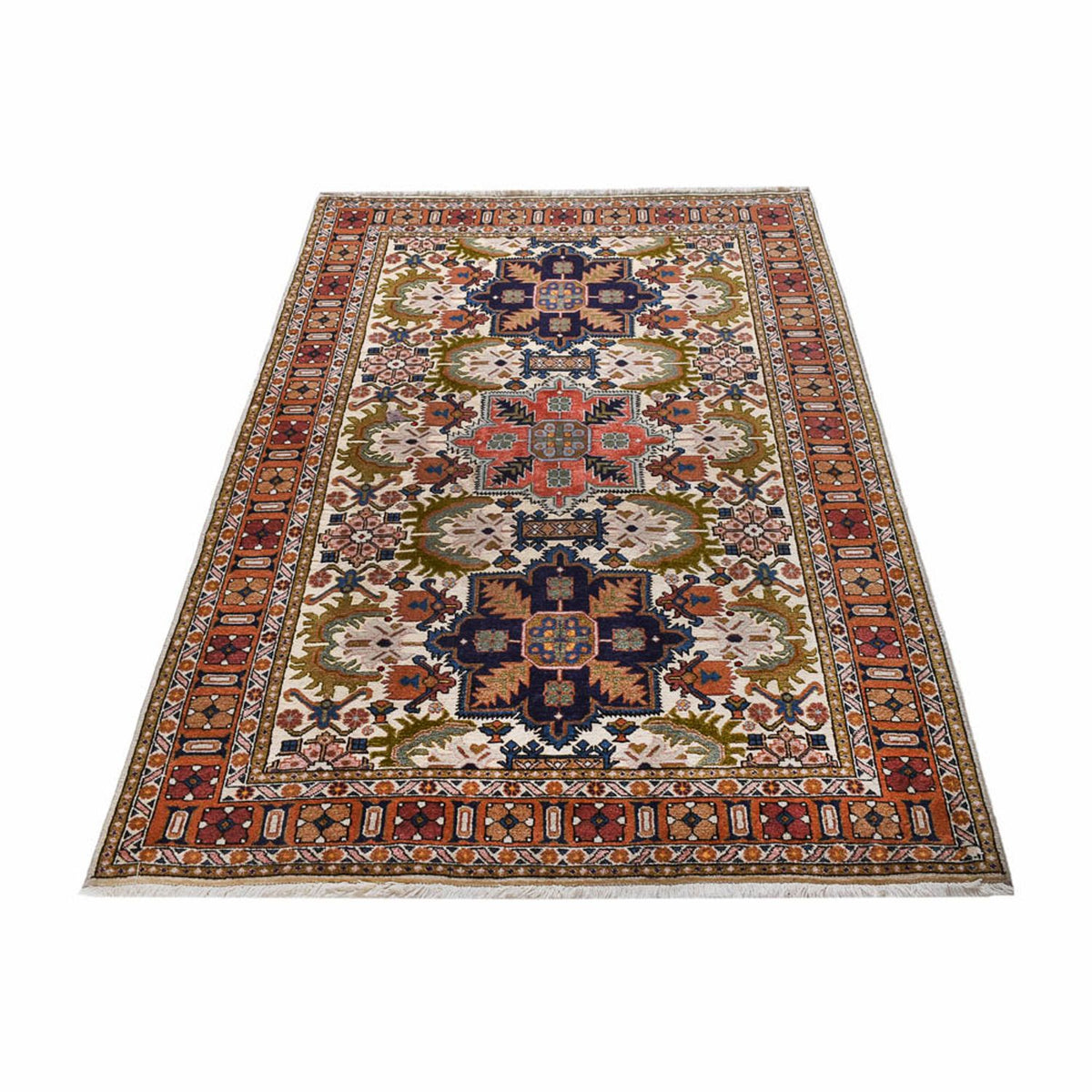 Perser Rug - Nomadic - 201 x 132 cm - multicolored