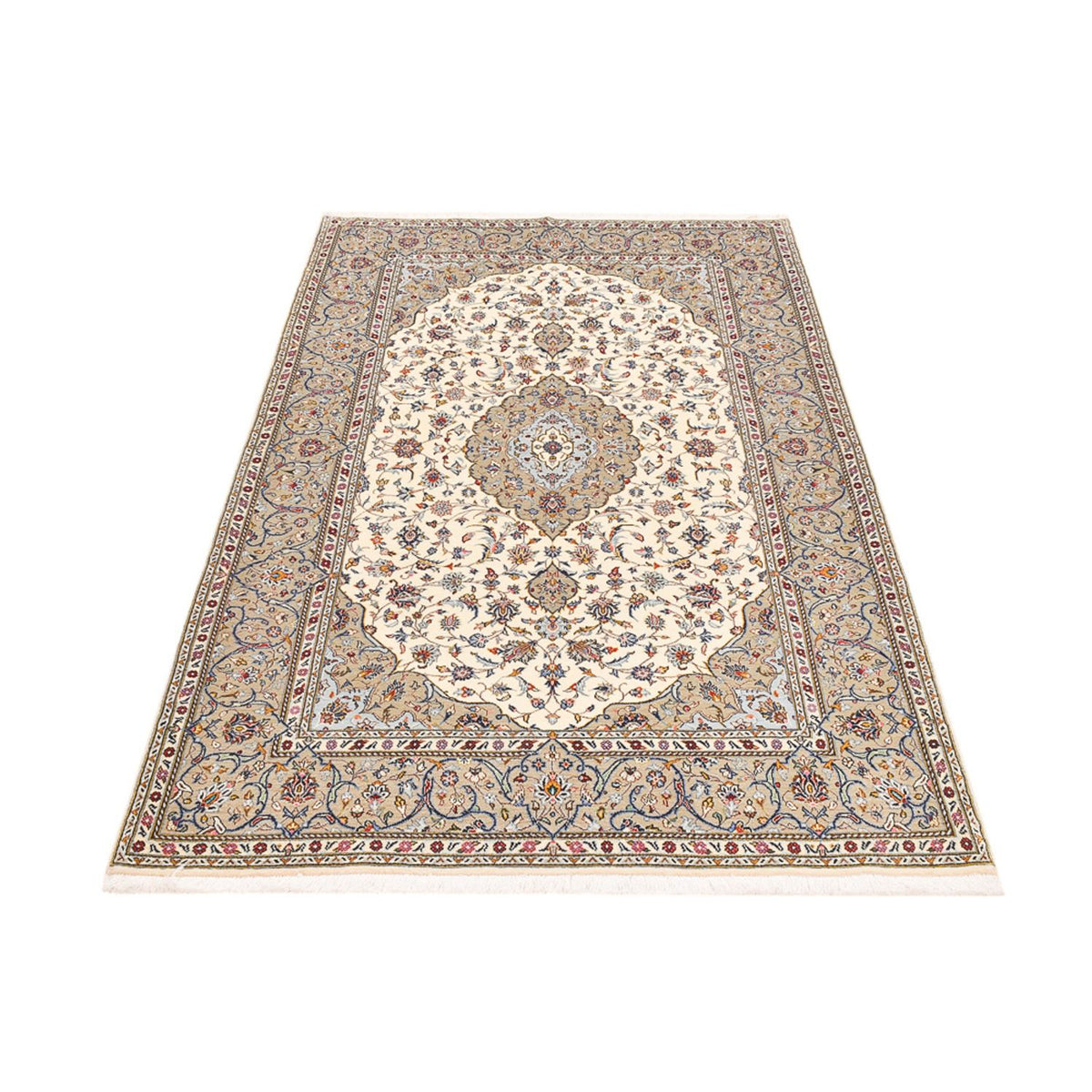 Perser Rug - Keshan - 225 x 142 cm - sand