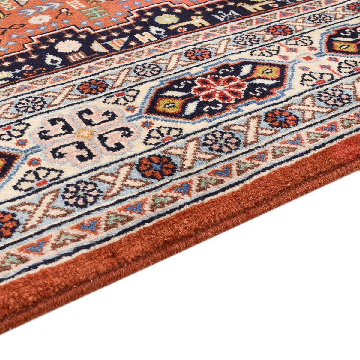 Gabbeh Rug - Kashkuli Perser - 199 x 143 cm - multicolored
