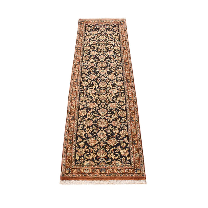 Runner Perser Rug - Ghom - Royal - 210 x 50 cm - dark beige