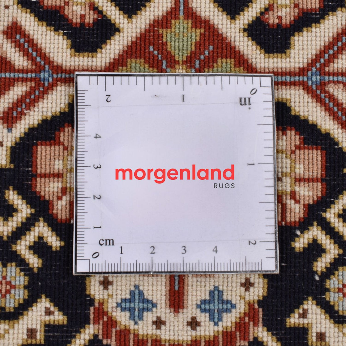 Runner Perser Rug - Ghom - Royal - 205 x 50 cm - dark beige