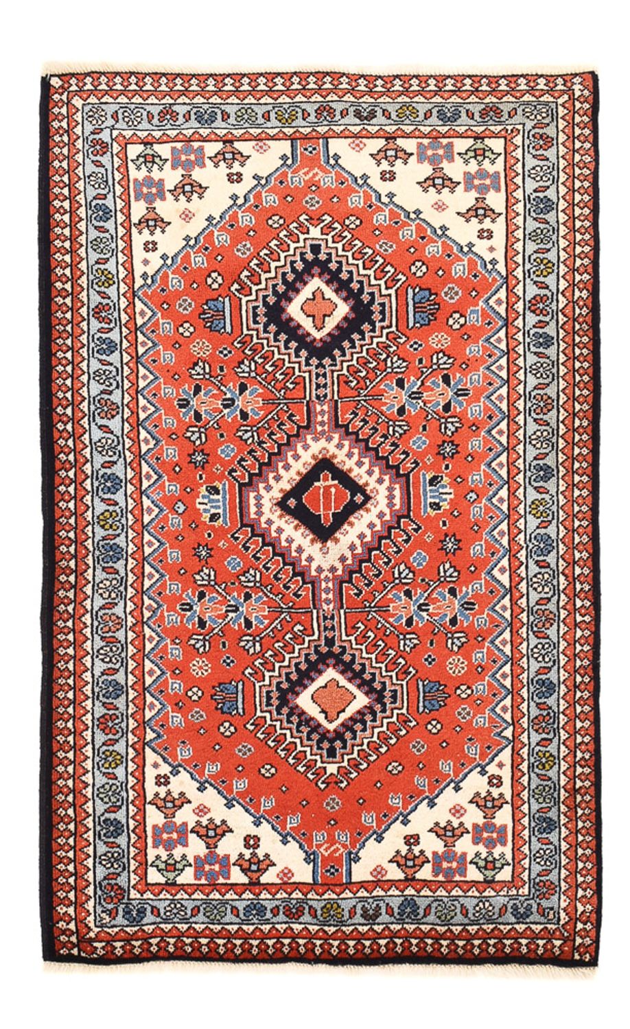 Perser Rug - Nomadic - 121 x 75 cm - red