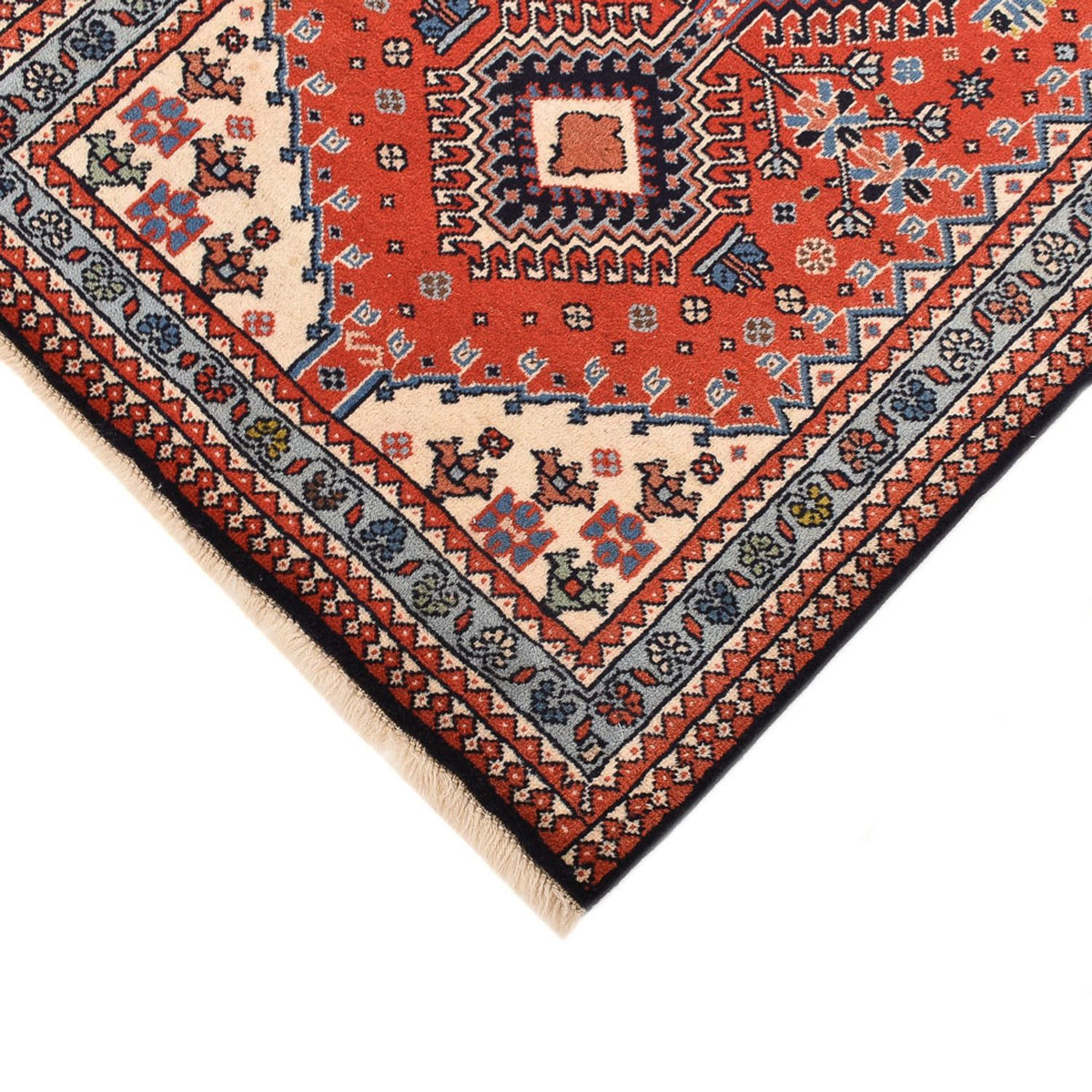 Perser Rug - Nomadic - 121 x 75 cm - red